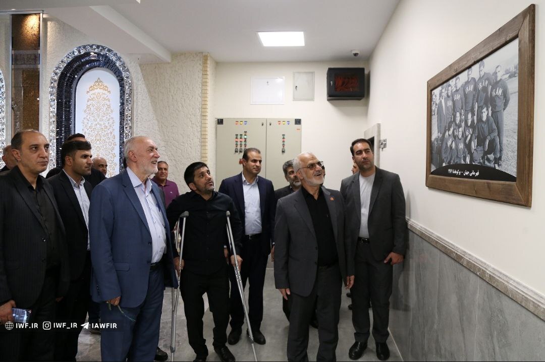 دیدار استاندار خوزستان و مدیرعامل گروه ملی صنعتی فولاد ایران با ملی پوشان کشتی فرنگی اعزامی به مسابقات جهانی بلگراد ۲۰۲۳ دیدار استاندار خوزستان و مدیرعامل گروه ملی صنعتی فولاد ایران با ملی پوشان کشتی فرنگی اعزامی به مسابقات جهانی بلگراد ۲۰۲۳