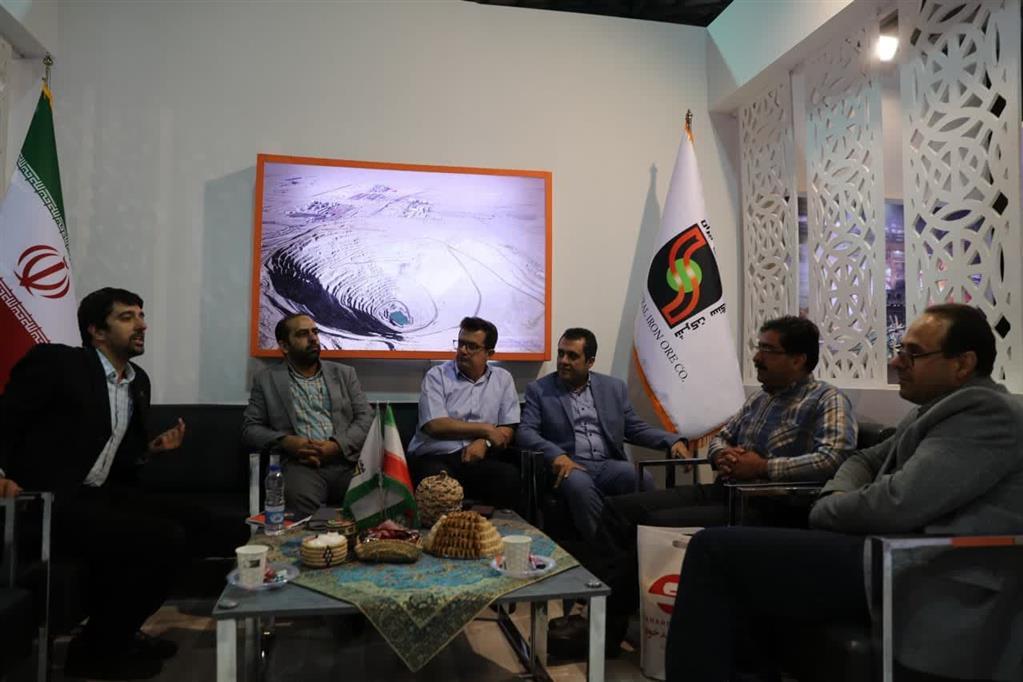 حضور شرکت سنگ آهن مرکزی ایران در هشتمین نمایشگاه تخصصی فولاد حضور شرکت سنگ آهن مرکزی ایران در هشتمین نمایشگاه تخصصی فولاد