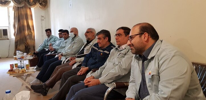 دیدار مدیرعامل با نمایندگان کانون بازنشستگان شرکت فولاد خوزستان