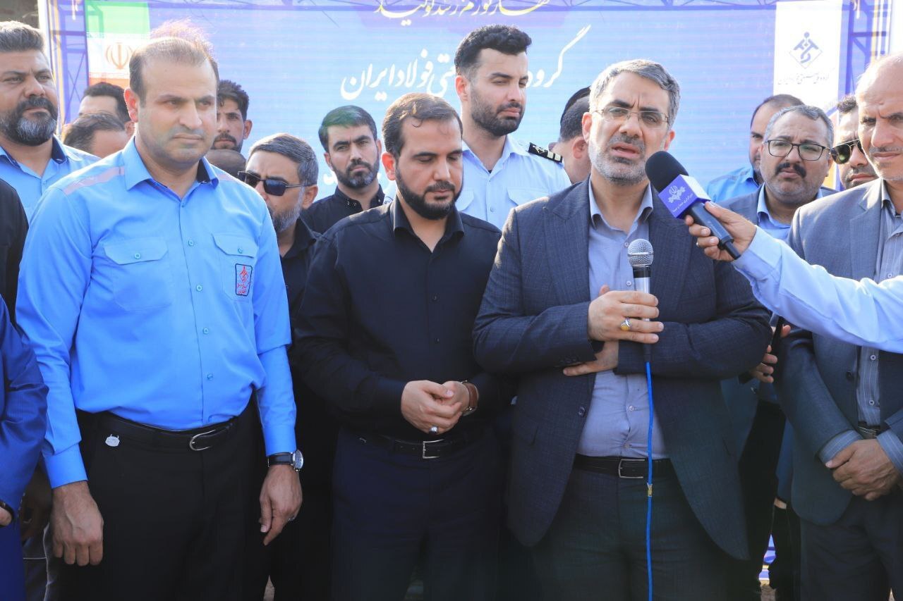 گام بلند گروه ملی صنعتی فولاد با حمایت بانک ملی ایران گام بلند گروه ملی صنعتی فولاد با حمایت بانک ملی ایران