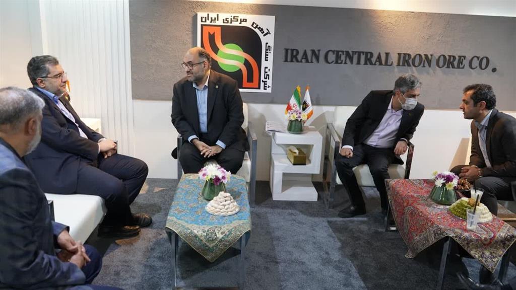 شرکت سنگ آهن مرکزی میزبان چهرههای صنعتی و معدنی کشور شرکت سنگ آهن مرکزی میزبان چهرههای صنعتی و معدنی کشور