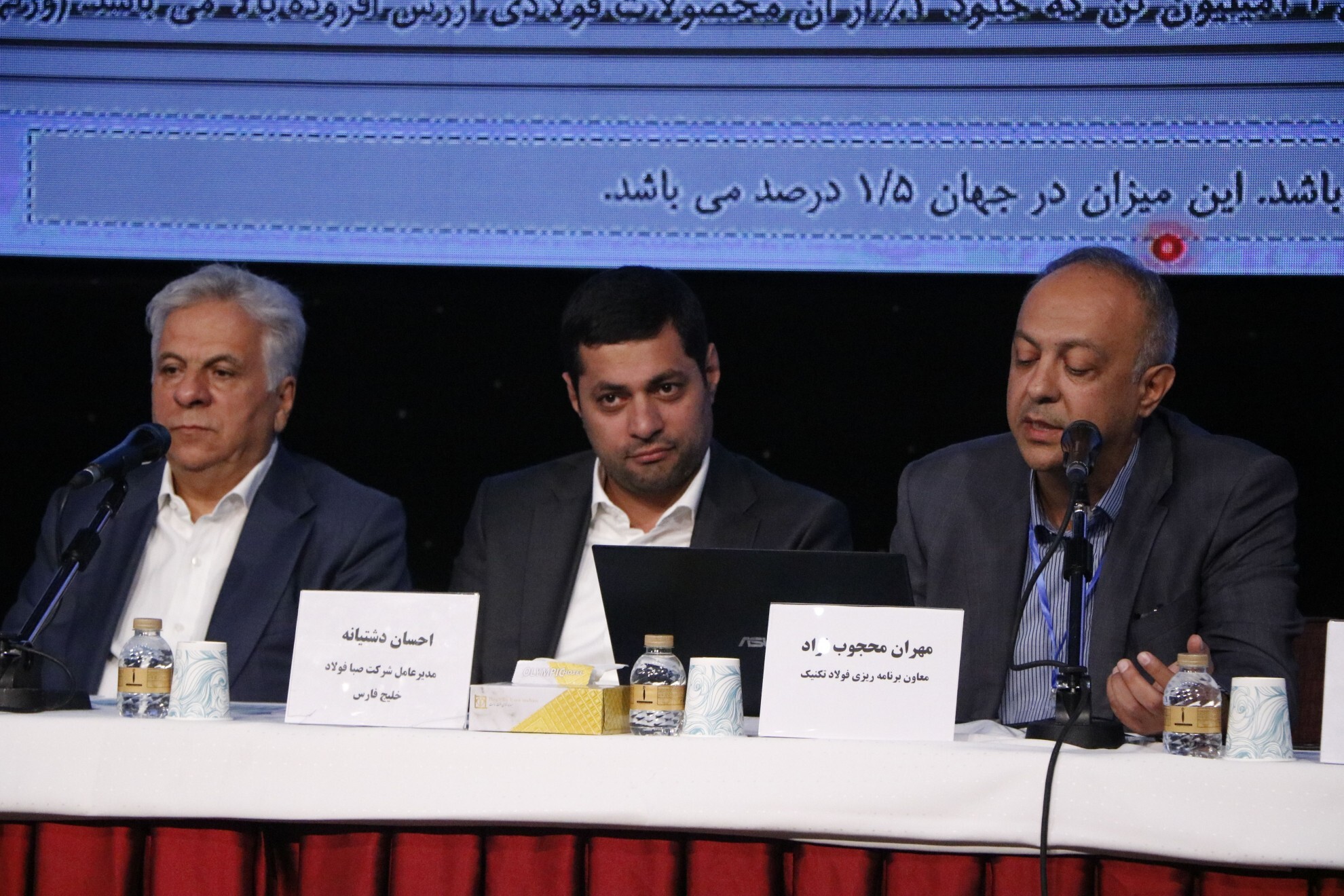 حضور مدیرعامل شرکت صبا فولاد خلیج فارس در دهمین کنفرانس بین المللی استیل پرایس/ دکتر دشتیانه: در تولید فولادهای با ارزش افزوده بالا باید نگاهمان به بازارهای صادراتی باشد حضور مدیرعامل شرکت صبا فولاد خلیج فارس در دهمین کنفرانس بین المللی استیل پرایس/ دکتر دشتیانه: در تولید فولادهای با ارزش افزوده بالا باید نگاهمان به بازارهای صادراتی باشد