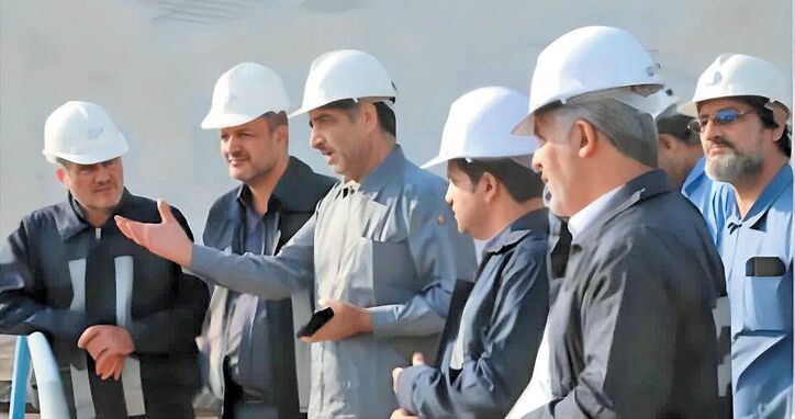 بازدید معاون پدافند غیرعامل از معدن پروده طبس
