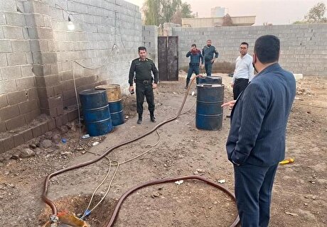 قاچاق سوخت با لوله‌کشی ۶۰کیلومتری/ انهدام ۱۰۰ مخزن نگهداری سوخت قاچاق