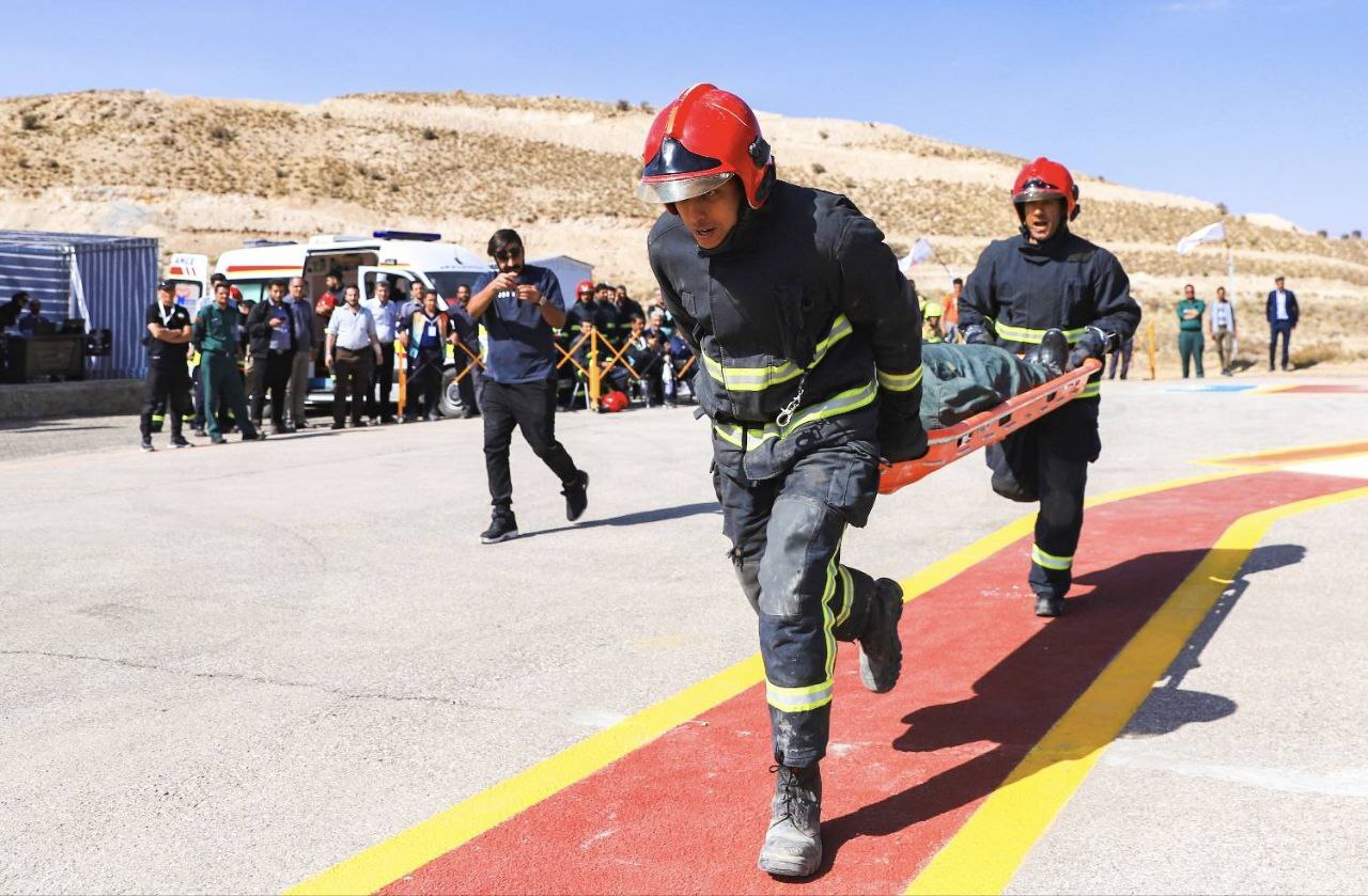 شهربابک میزبان دومین المپیاد علمی و عملیاتی آتشنشانان شرکت مس شهربابک میزبان دومین المپیاد علمی و عملیاتی آتشنشانان شرکت مس