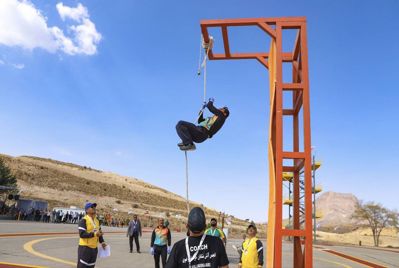 شهربابک میزبان دومین المپیاد علمی و عملیاتی آتشنشانان شرکت مس شهربابک میزبان دومین المپیاد علمی و عملیاتی آتشنشانان شرکت مس