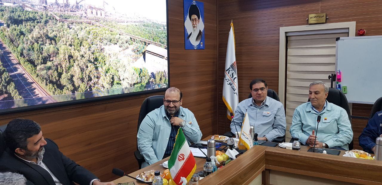 نشست مدیرعامل شرکت گاز استان با مدیرعامل فولاد خوزستان نشست مدیرعامل شرکت گاز استان با مدیرعامل فولاد خوزستان