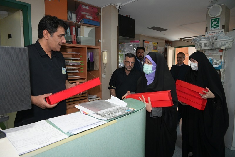 تکریم کادر درمان بیمارستان البرز و درمانگاه فولاد توسط کارکنان ایمیدرو تکریم کادر درمان بیمارستان البرز و درمانگاه فولاد توسط کارکنان ایمیدرو