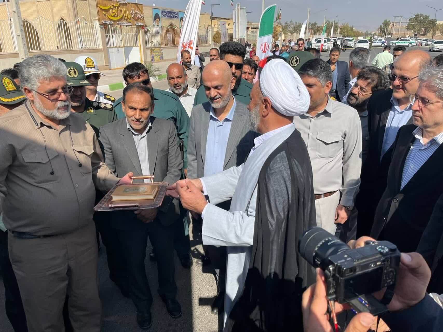 بیمارستان سیار مجتمع مس سرچشمه رفسنجان افتتاح شد