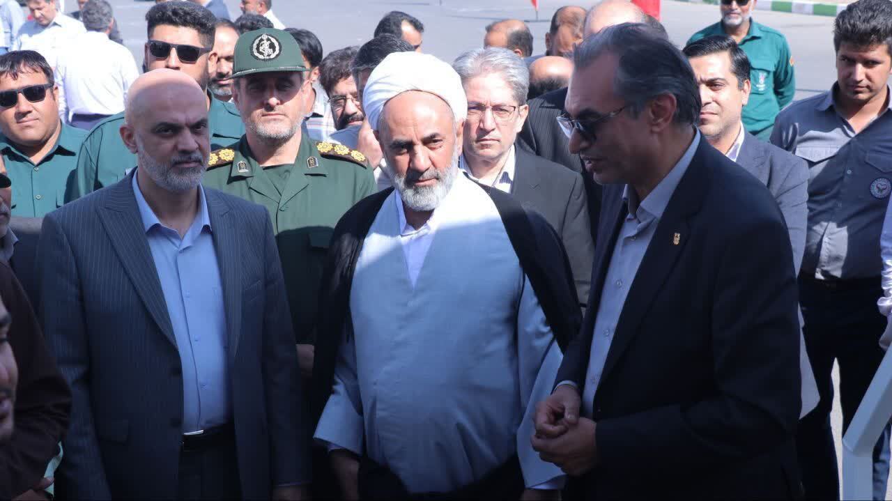 بیمارستان سیار مجتمع مس سرچشمه رفسنجان افتتاح شد