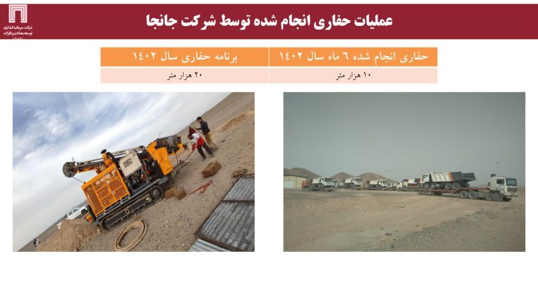 ارزش برجای ۶۴۰ میلیون دلاری برای «ومعادن»، با اکتشاف ۱۸۰ میلیون تن ذخایر سنگآهن ارزش برجای ۶۴۰ میلیون دلاری برای «ومعادن»، با اکتشاف ۱۸۰ میلیون تن ذخایر سنگآهن