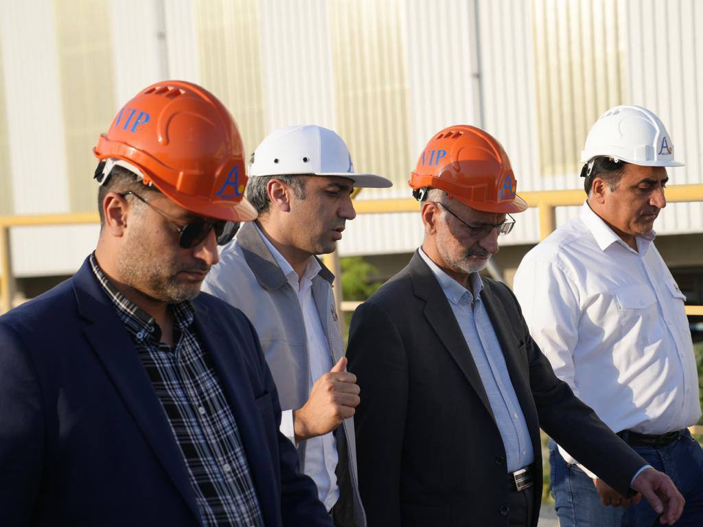بازدید ریاست هیات عامل ایمیدرو از مجتمع صنایع آلومینیوم جنوب