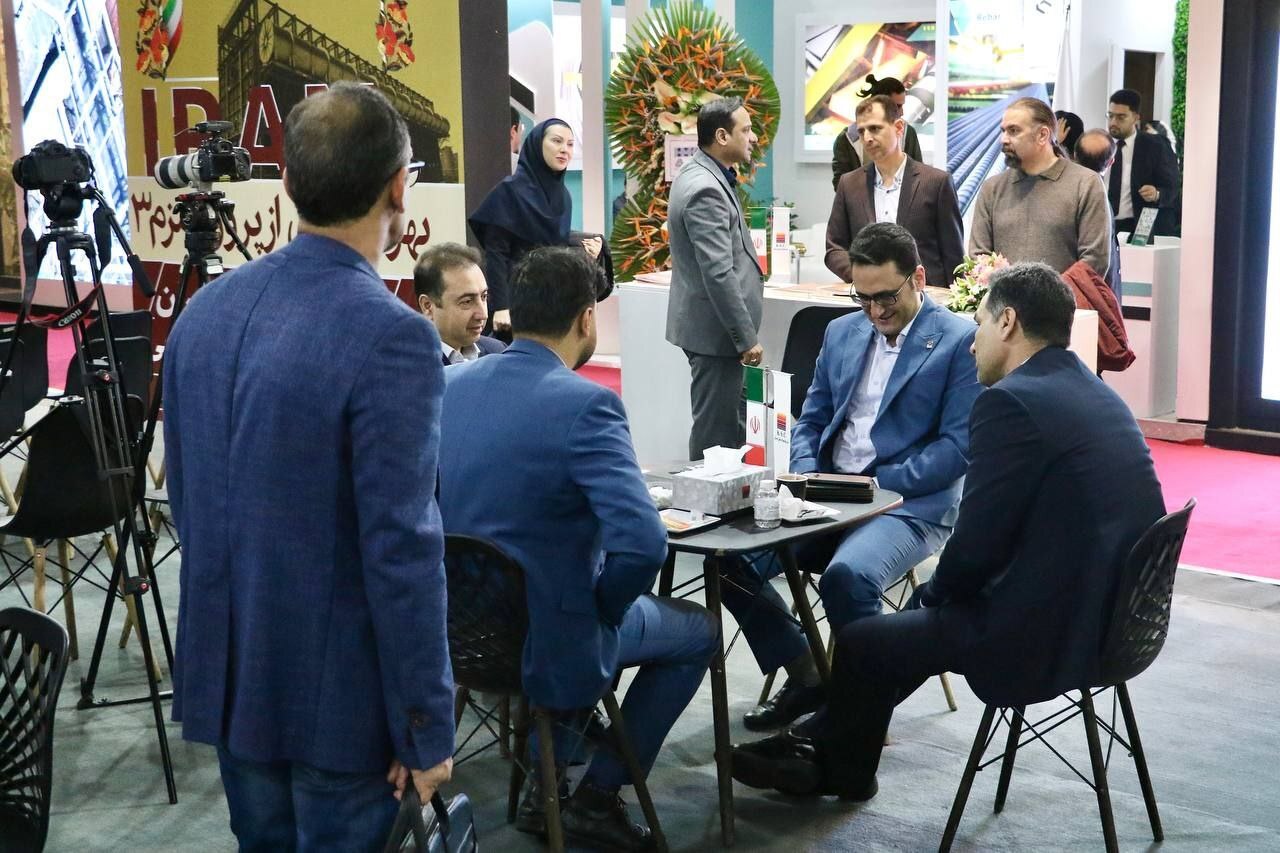 حضور بزرگترین عرضهکنندهی شمش فولادی کشور در بیستمین نمایشگاه بینالمللی متالورژی (ایران متافو) حضور بزرگترین عرضهکنندهی شمش فولادی کشور در بیستمین نمایشگاه بینالمللی متالورژی (ایران متافو)
