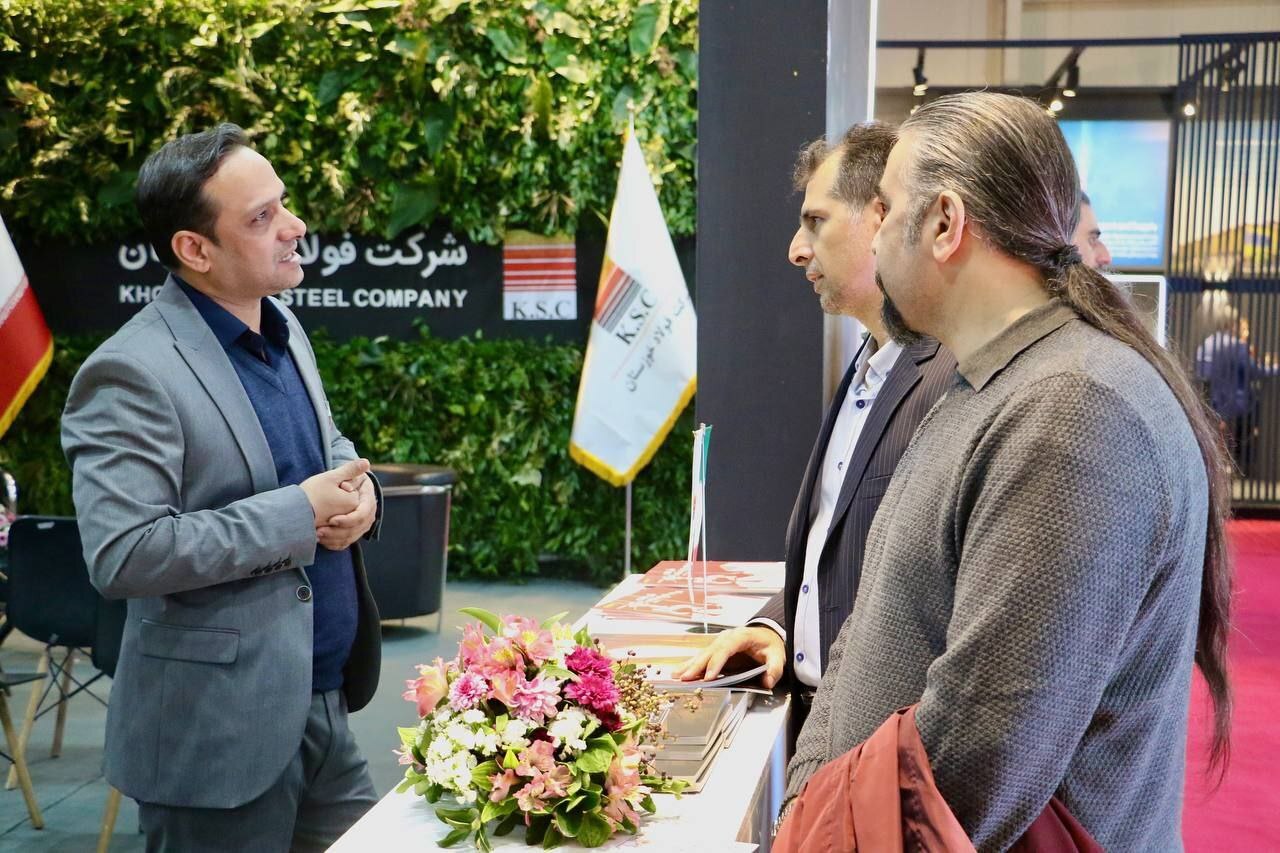حضور بزرگترین عرضهکنندهی شمش فولادی کشور در بیستمین نمایشگاه بینالمللی متالورژی (ایران متافو) حضور بزرگترین عرضهکنندهی شمش فولادی کشور در بیستمین نمایشگاه بینالمللی متالورژی (ایران متافو)