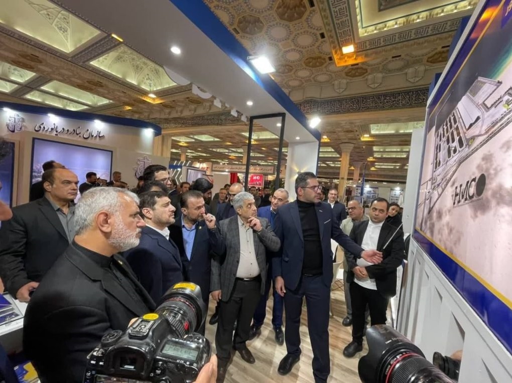 بازدید «مهرداد بذرپاش» وزیر راه و شهرسازی از غرفه هیمکو در هفتمین نمایشگاه حملونقل، لجستیک و صنایع وابسته بازدید «مهرداد بذرپاش» وزیر راه و شهرسازی از غرفه هیمکو در هفتمین نمایشگاه حملونقل، لجستیک و صنایع وابسته