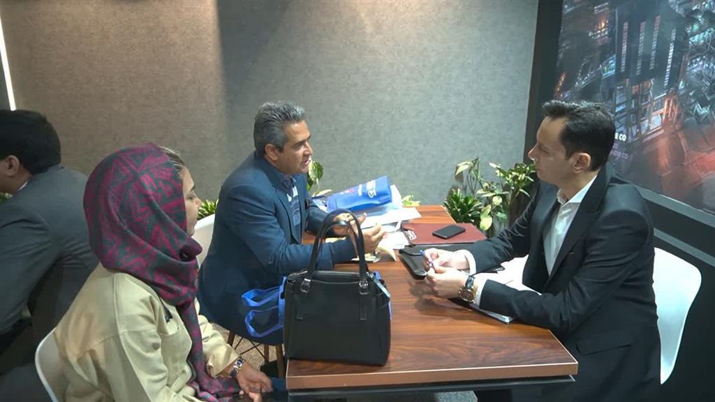 حضور گسترده بازدیدکنندگان در غرفه شرکت سنگ آهن مرکزی ایران حضور گسترده بازدیدکنندگان در غرفه شرکت سنگ آهن مرکزی ایران