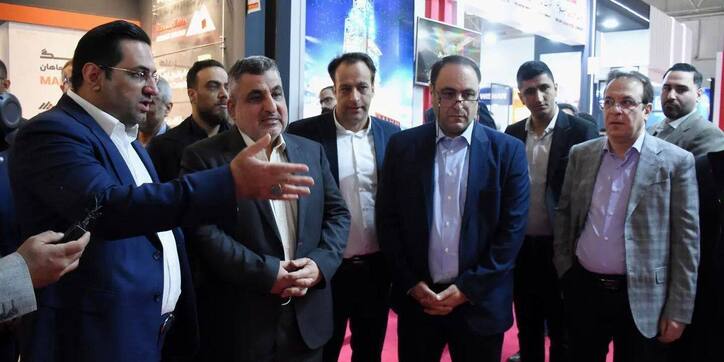 دست پر فولاد غدیر نی‌ریز در بیستمین نمایشگاه بین‌المللی ایران متافو