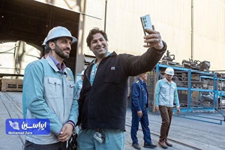 بازدید نوروزی مدیرعامل فولاد مبارکه از مجتمع فولاد سبا