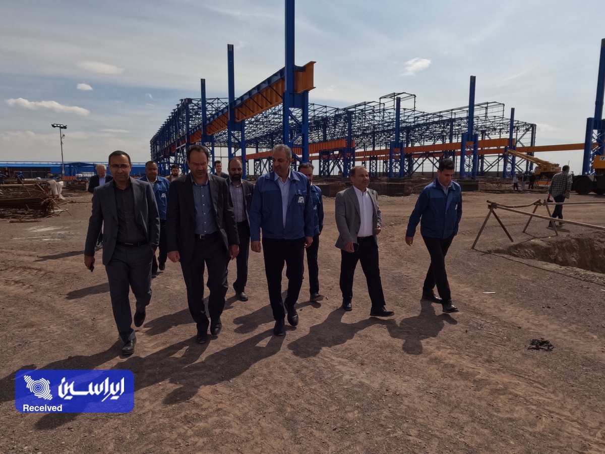 بازدید معاون سرمایهگذاری و امور شرکتهای فولاد مبارکه از شرکت صنایع آتیه لوله پارتاک بازدید معاون سرمایهگذاری و امور شرکتهای فولاد مبارکه از شرکت صنایع آتیه لوله پارتاک