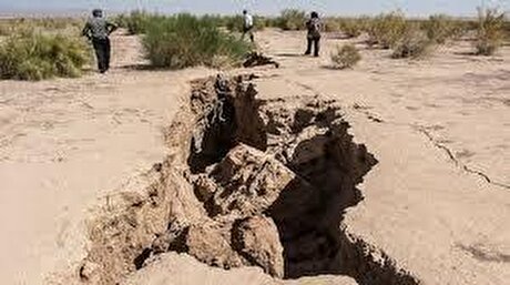 فرونشست‌ها در برخی از شهر‌ها به بستر سخت زمین رسیده است