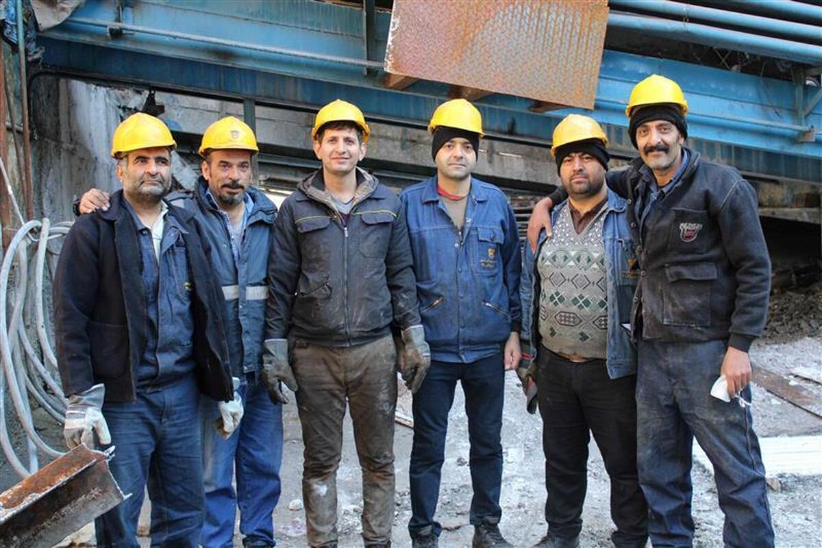 تعمیرات اساسی ماشین چدن‌ریزی شماره یک کوره بلند