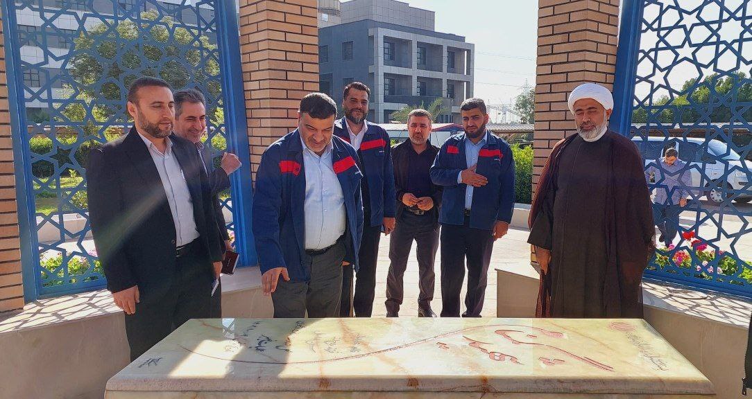 بازدید بازرسی کل استان خوزستان از خط تولید شرکت فولاد اکسین خوزستان بازدید بازرسی کل استان خوزستان از خط تولید شرکت فولاد اکسین خوزستان