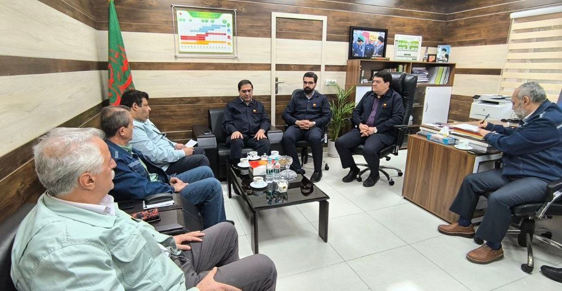 دیدار قائممقام مدیرعامل با معاون و مدیران فناوری شرکت فولاد خوزستان دیدار قائممقام مدیرعامل با معاون و مدیران فناوری شرکت فولاد خوزستان