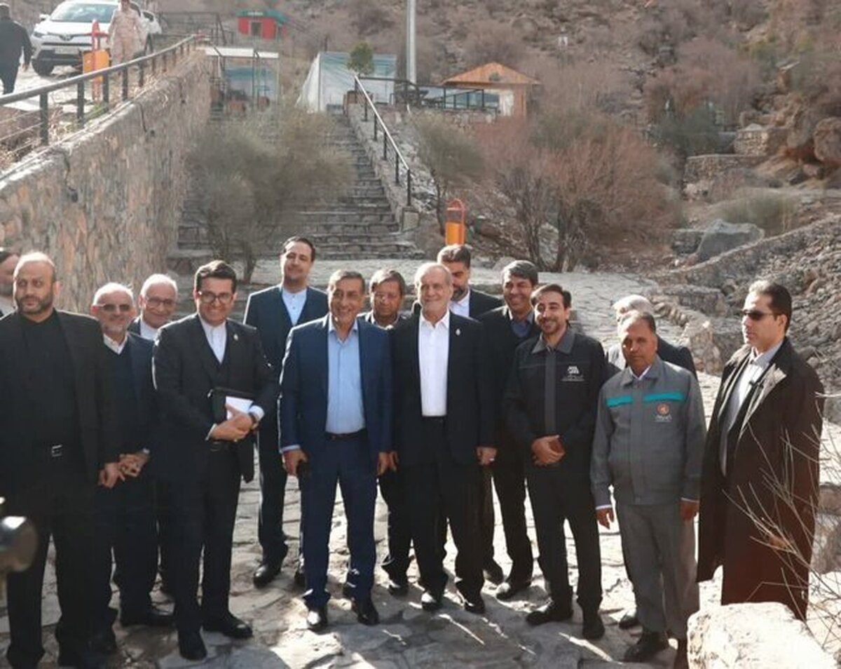 خط انتقال گاز ارسنجان به گل‌گهر با حضور رئیس‌جمهور بهره‌برداری شد