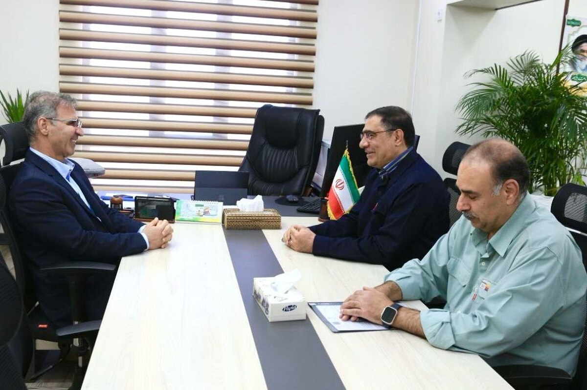 دیدار قائم‌مقام مدیرعامل فولاد خوزستان با مدیرکل حفاظت از محیط زیست خوزستان