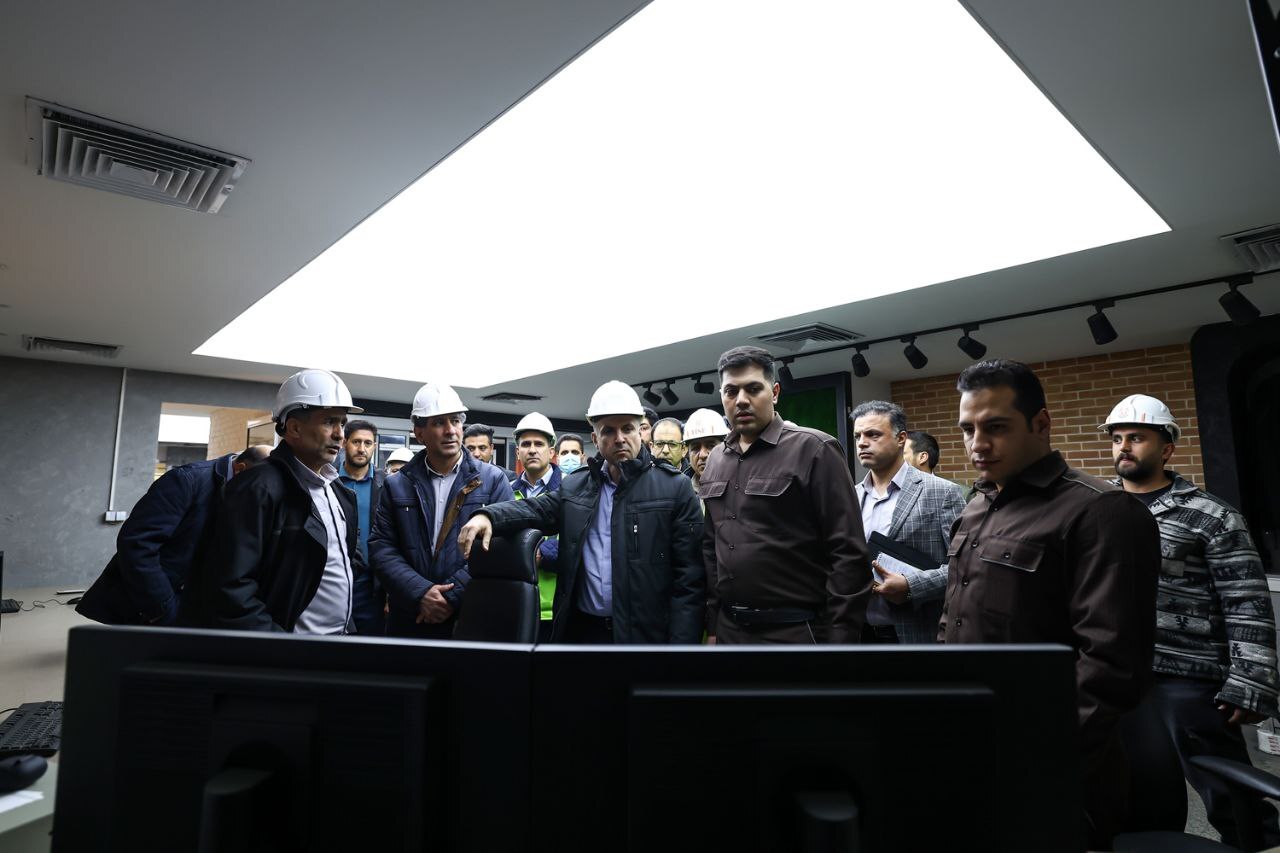 بازدید مدیرعامل شرکت ملی مس از معدن و کارخانه تغلیظ مجتمع مس سرچشمه بازدید مدیرعامل شرکت ملی مس از معدن و کارخانه تغلیظ مجتمع مس سرچشمه