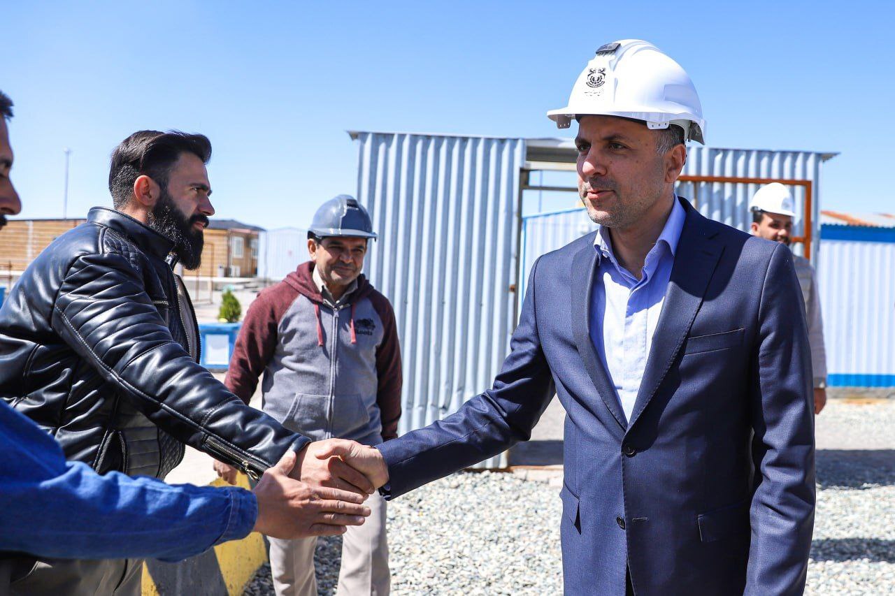 بازدید مدیرعامل شرکت ملی مس از پروژه احداث کارخانه فلوتاسیون سرباره خاتونآباد/ دیدار با مدیران مجتمع مس شهربابک بازدید مدیرعامل شرکت ملی مس از پروژه احداث کارخانه فلوتاسیون سرباره خاتونآباد/ دیدار با مدیران مجتمع مس شهربابک