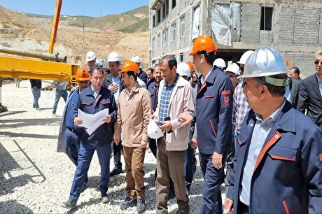بازدید دکتر مدرس خیابانی، مدیرعامل شرکت ملی صنایع مس ایران از مجتمع مس سونگون