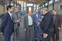 بازدید فرمانده مرکز مقاومت بسیج وزارت صمت از شهرک صنعتی توس مشهد