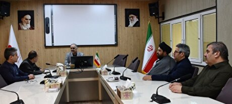 معارفه حجت‌الاسلام سیدمصطفی موسوی امام جماعت سازمان زمین شناسی و اکتشافات معدنی کشور