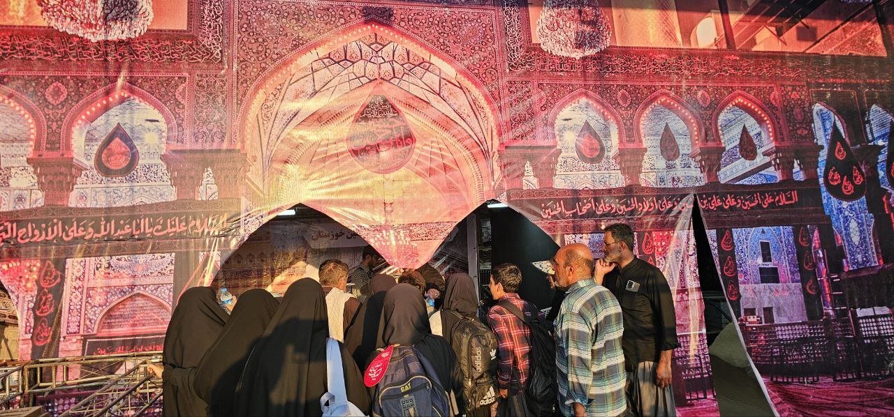 خدماترسانی موکب شرکت فولاد اکسین خوزستان در مرز شلمچه/ فولاد اکسین پای کار عاشقان حسین خدماترسانی موکب شرکت فولاد اکسین خوزستان در مرز شلمچه/ فولاد اکسین پای کار عاشقان حسین