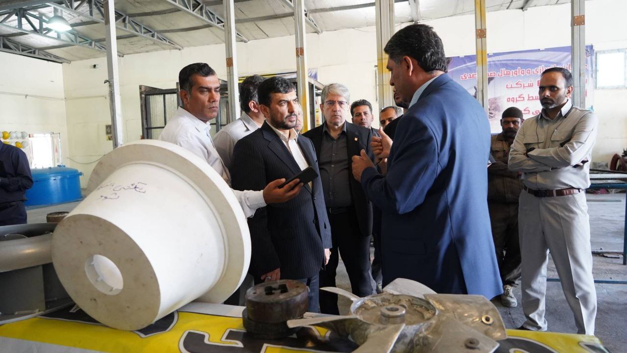 مدیرعامل شرکت ملی صنایع مس ایران از گروه فنی مهندسی کوثران بازدید کرد مدیرعامل شرکت ملی صنایع مس ایران از گروه فنی مهندسی کوثران بازدید کرد