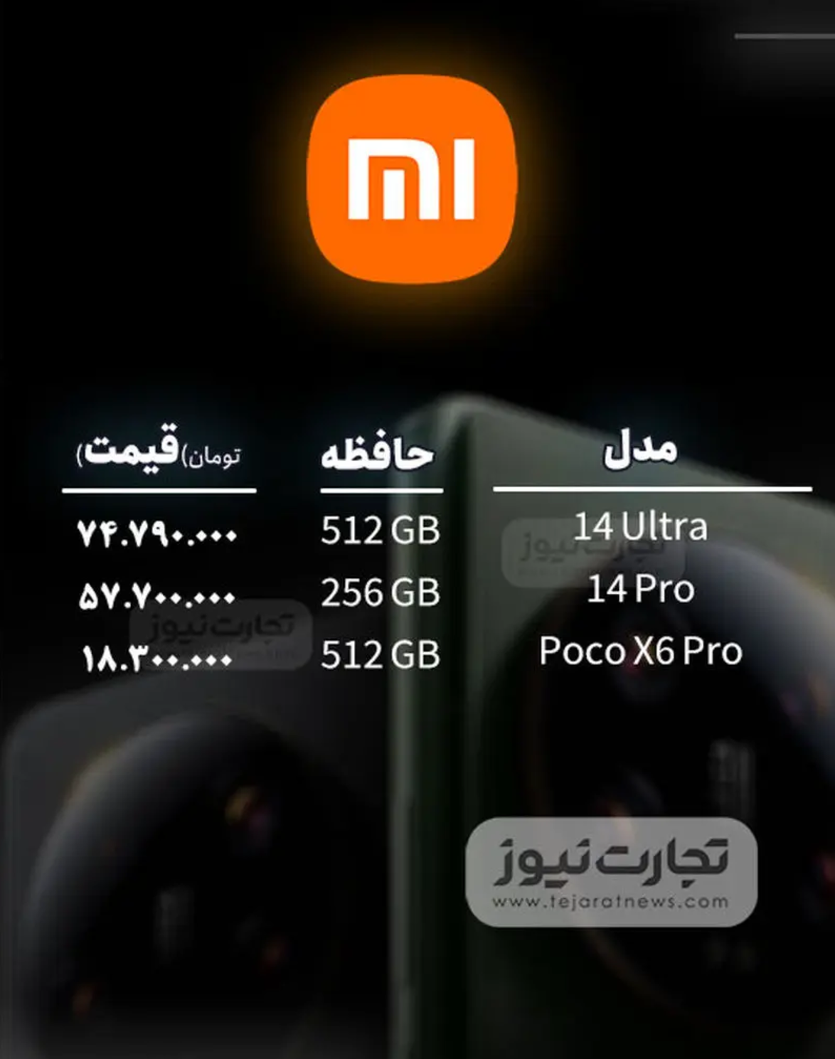 قیمت گوشی موبایل امروز ۲۸ آبان ۱۴۰۳ + جدول قیمت گوشی موبایل امروز ۲۸ آبان ۱۴۰۳ + جدول