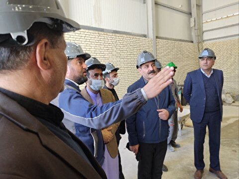 بازدید مدیران ارشد سیستان و بلوچستان از کارخانه طلای تفتان