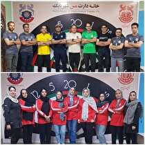 برگزاری لیگ دارت بین اموری در مجتمع مس شهربابک