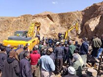 علت حادثه ریزش معدن در مهاباد پیگیری می‌شود
