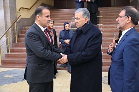 دیدار رئیس اتاق ایران با رئیس کمیته سرمایه‌گذاری دولت تاجیکستان