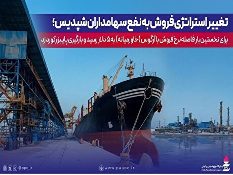 تغییر استراتژی فروش به نفع سهامداران 
