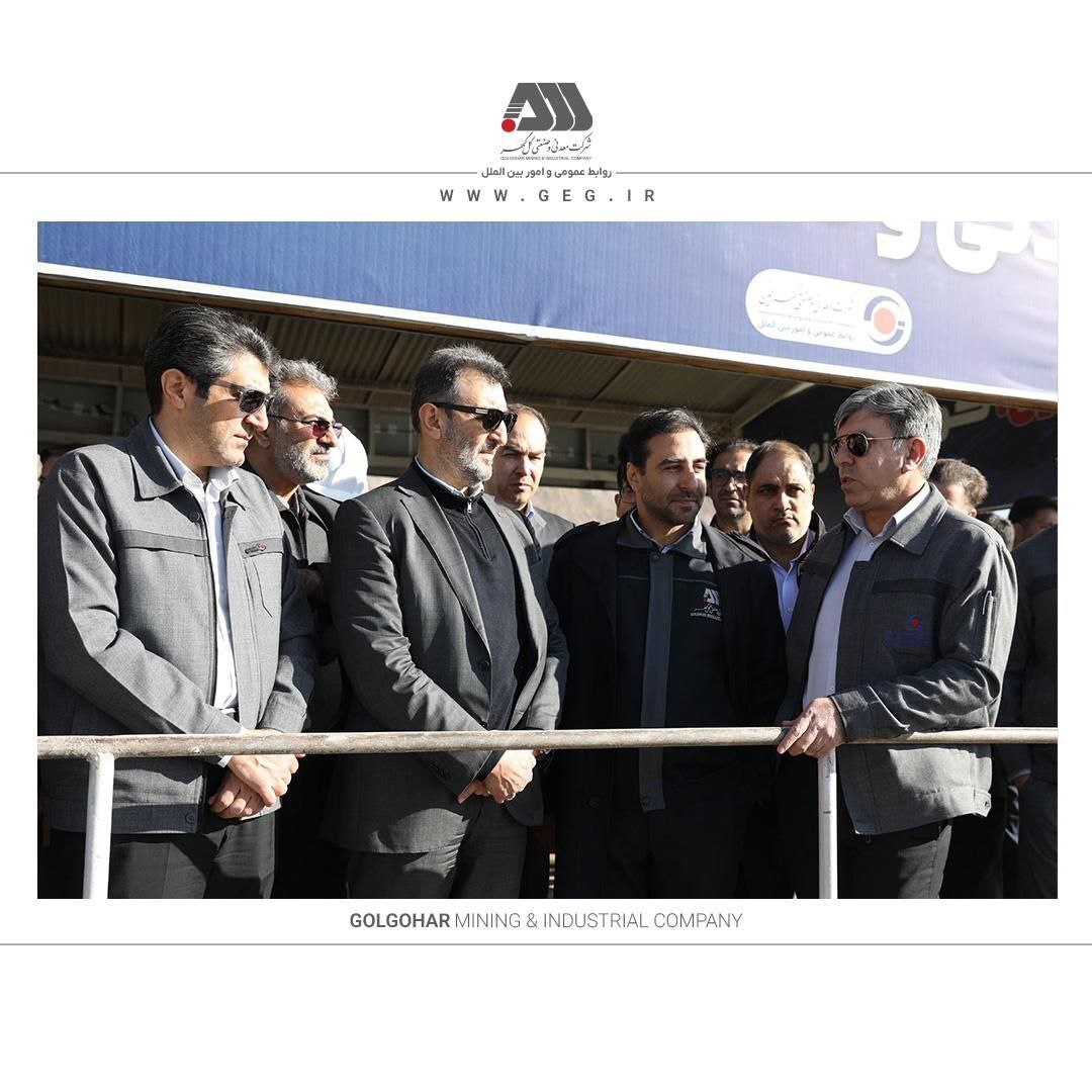 بازدید رئیس هیات عامل ایمیدرو از منطقه گلگهر بازدید رئیس هیات عامل ایمیدرو از منطقه گلگهر