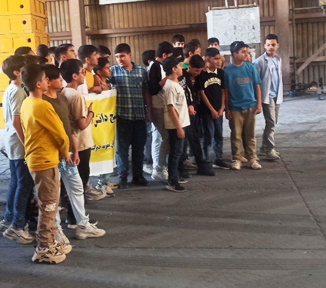 اردوی «راهیان پیشرفت» در شرکت آلومینای ایران اردوی «راهیان پیشرفت» در شرکت آلومینای ایران