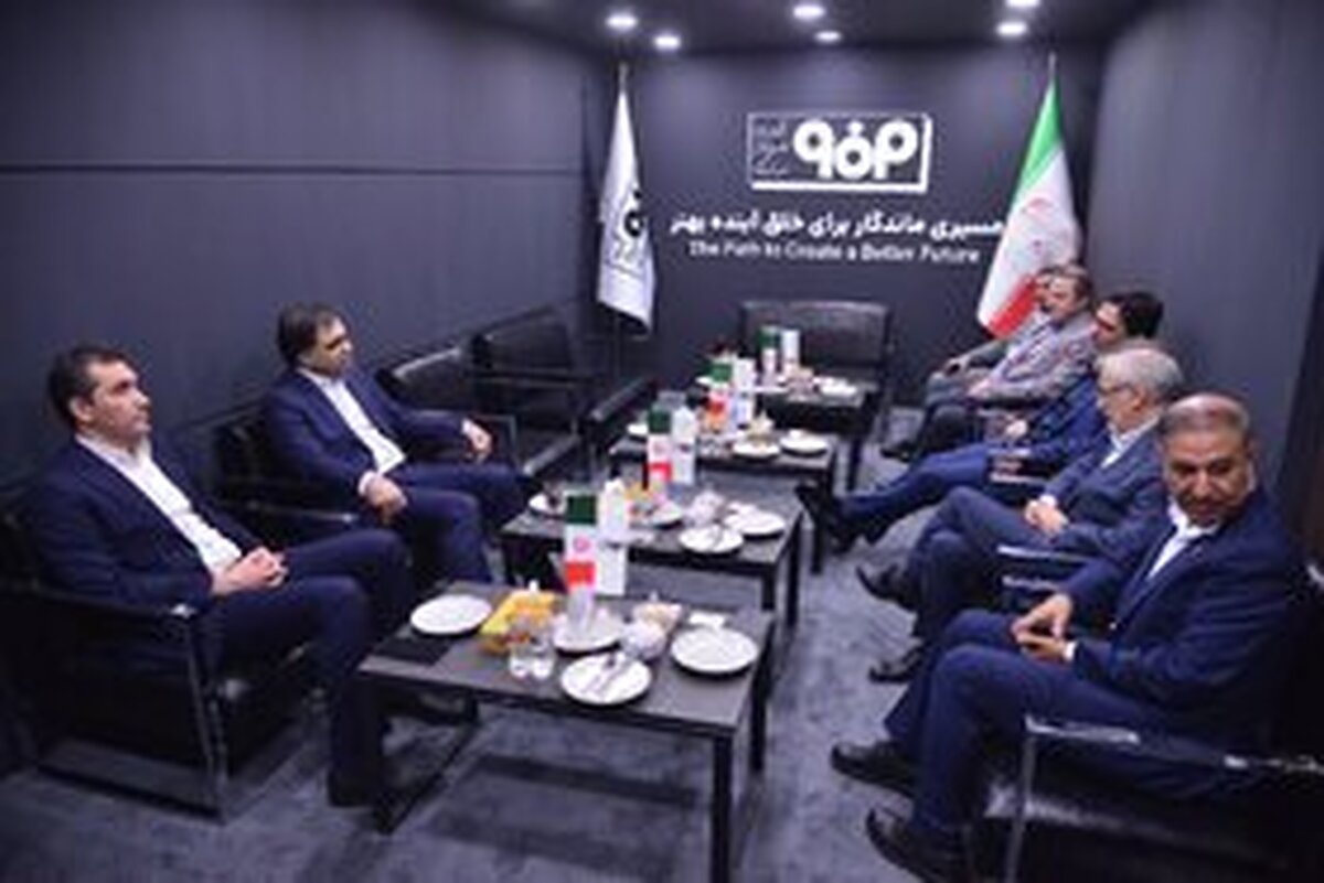 غرفه گروه فولاد مبارکه در دومین روز نمایشگاه ایران اکسپو ۲۰۲۵