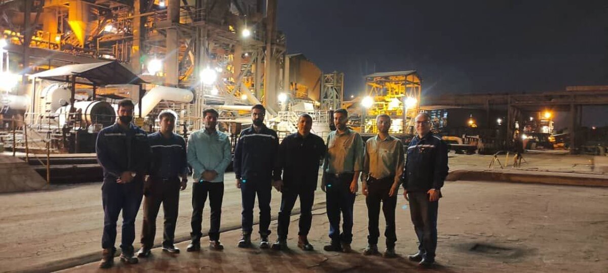 دیدار معاون منابع انسانی و امور اجتماعی فولاد خوزستان با کارکنان بخش احیا‌ها