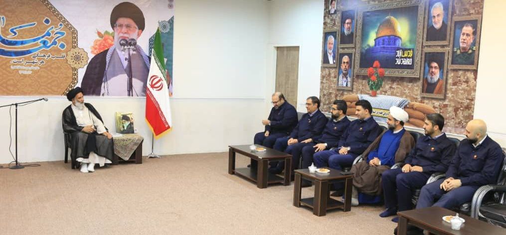 فولاد خوزستان در عرصهی جهاد اقتصادی، پیشتاز و در انجام مسوولیتهای اجتماعی بسیار برجسته عمل کرده است فولاد خوزستان در عرصهی جهاد اقتصادی، پیشتاز و در انجام مسوولیتهای اجتماعی بسیار برجسته عمل کرده است