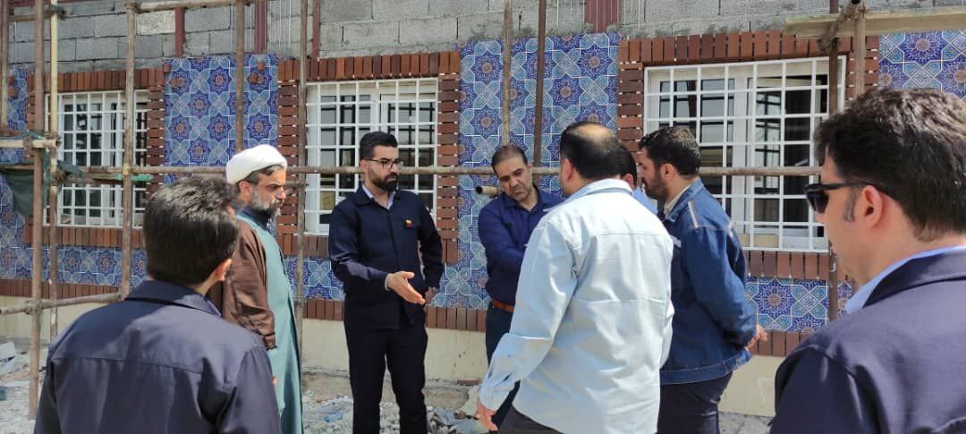 معاون منابع انسانی و امور اجتماعی فولاد خوزستان از ساختمان موکب شهدای فولاد در پایانه مرزی چذابه بازدید کرد معاون منابع انسانی و امور اجتماعی فولاد خوزستان از ساختمان موکب شهدای فولاد در پایانه مرزی چذابه بازدید کرد