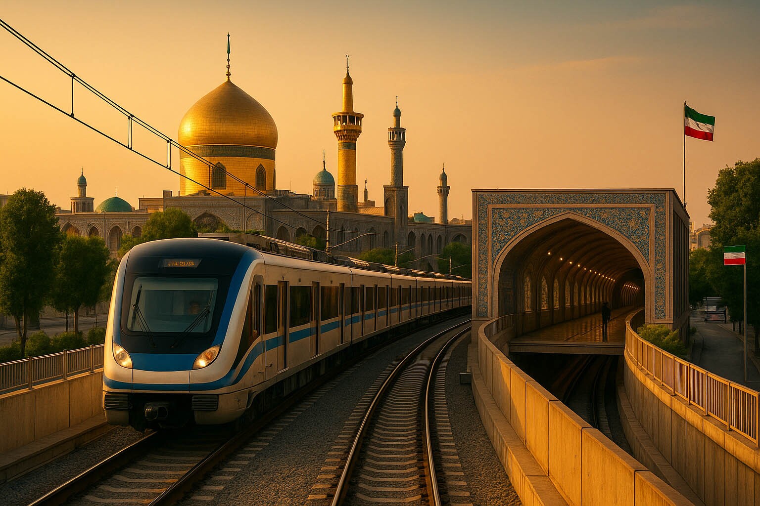 قرارگاه خاتم؛ خط سوم تا قلب شهر خدا/ جهادِ مهندسی، زیارت را آسان کرد/ قطار ساخت ایران، به مشهدالرضا رسید قرارگاه خاتم؛ خط سوم تا قلب شهر خدا/ جهادِ مهندسی، زیارت را آسان کرد/ قطار ساخت ایران، به مشهدالرضا رسید