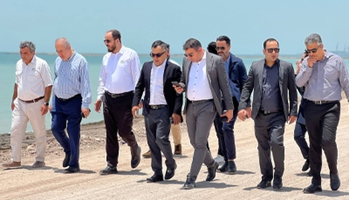 بازدید مدیران ارشد بخش معدن از پایانه معدنی شرکت هیمکو